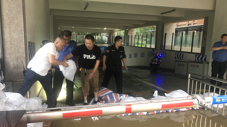 加入“玫瑰花城”地下车库现场救援 加入“玫瑰花城”地下车库现场救援