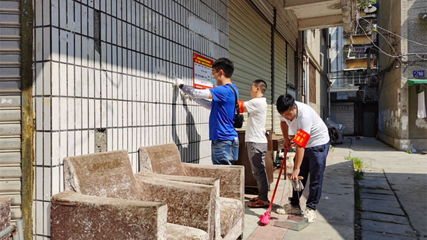 成绵路社区自愿服务2