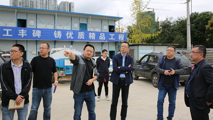 滨河南路蹊径综合刷新工程（安昌桥至白衣庵）现场办公照片