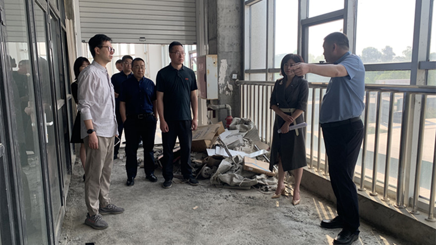 2.集团公司董事长肖林同志现场检查指导项目刷新事情_副本