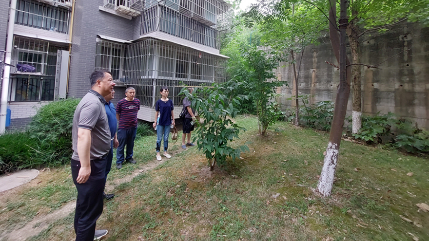 4.集团党委委员、副总司理王涛审查老农山边坡情形_副本