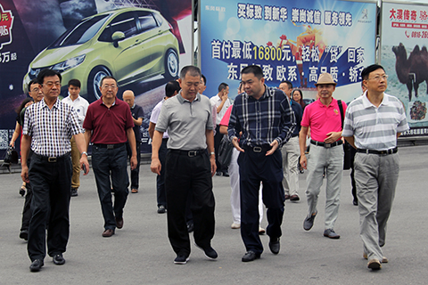 政协副主席苗平一行视察指导集团所属实验驾校事情