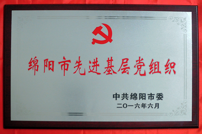 集团党委荣获市级先进下层党组织称呼